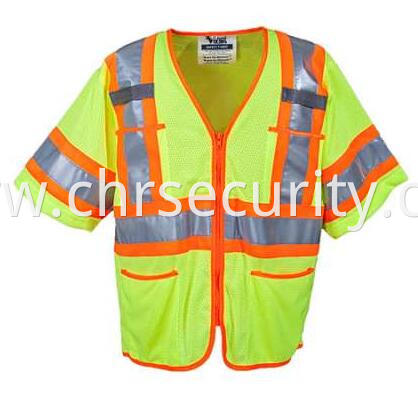 Yellow Class 3 reflective Safety vests (1)